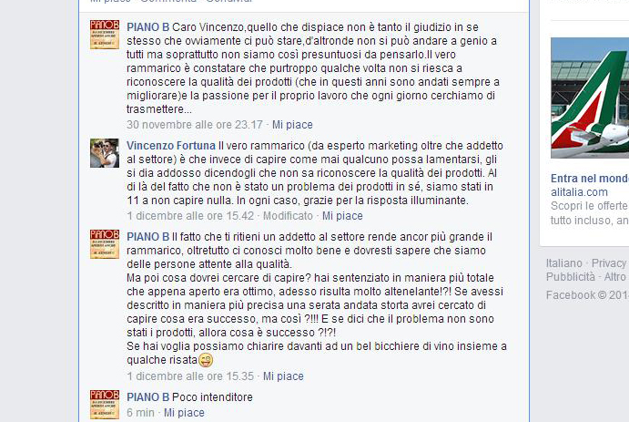 Recensione Piano B
